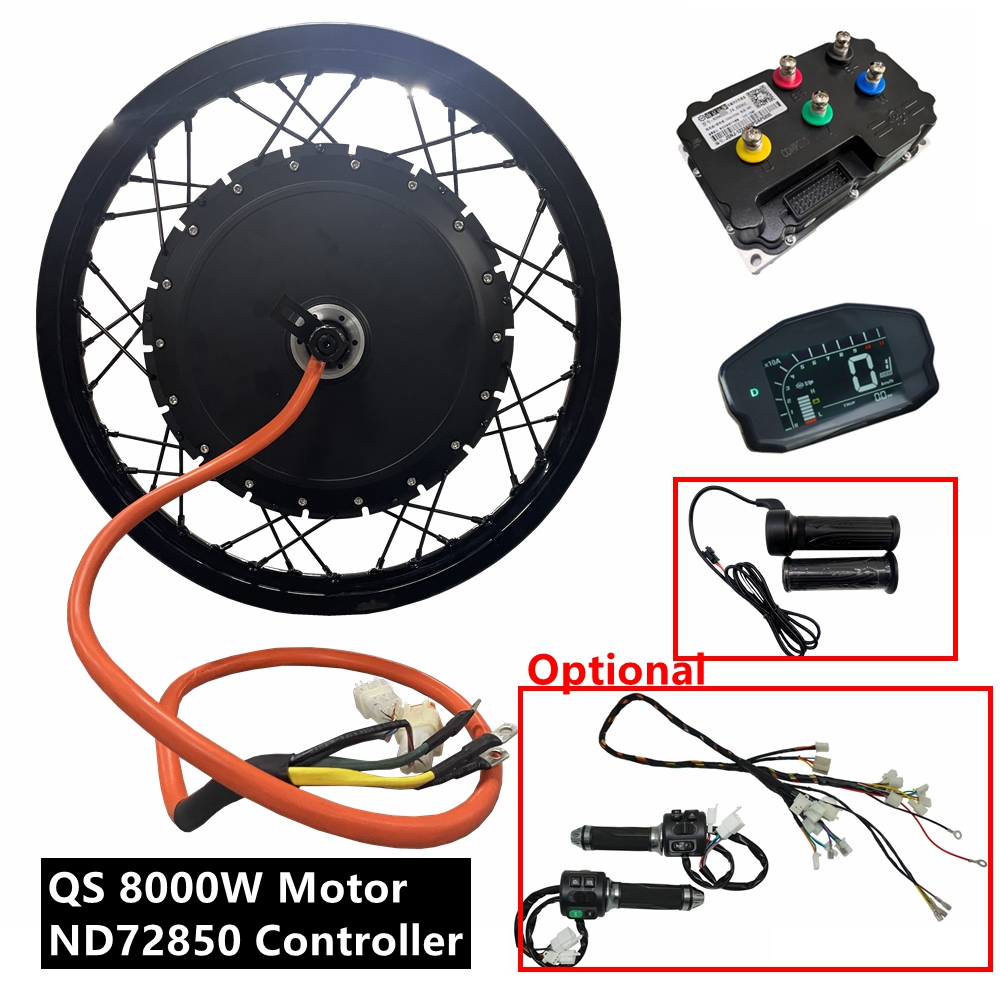 NBpower/QS273 V3 72v 8000W Ebi - Qs273 Hub Motor 8000W 72V incelemesi ve fiyatı