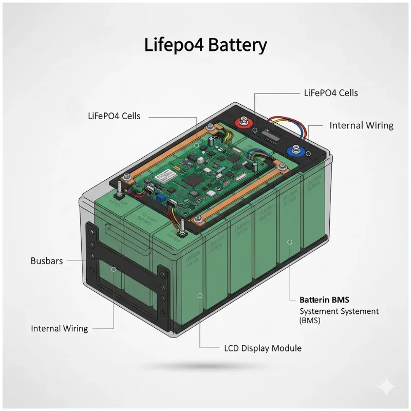 48V LiFePO4 Pil Paketi 50/100/ - 72V 60Ah Lifepo4 Battery Pack incelemesi ve fiyatı